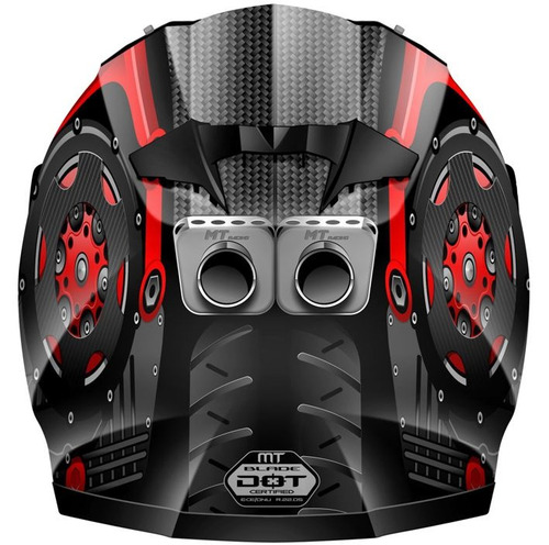Capacete Mt Blade Monster Engine Frete Grátis Sem Juros