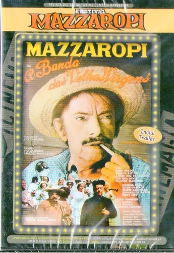 A BANDA DAS VELHAS VIRGENS  Mazzaropi filmes, Mazzaropi, Pôsteres de filmes