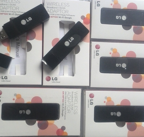 Imagen 1 de 6 de Dongle Wi Fi LG Smart Tv An-wf100 Lw57 Ln57 La62 Lb6 Oferta