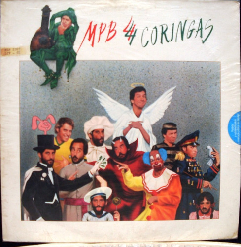 Lp - Mpb 4 - 4 Coringas - 1984 Barclay -estéreo C/ Encarte (Usado)