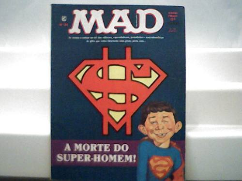 Revista Mad Nº 89 / A Morte Do Super Homen / Dezembro 1992