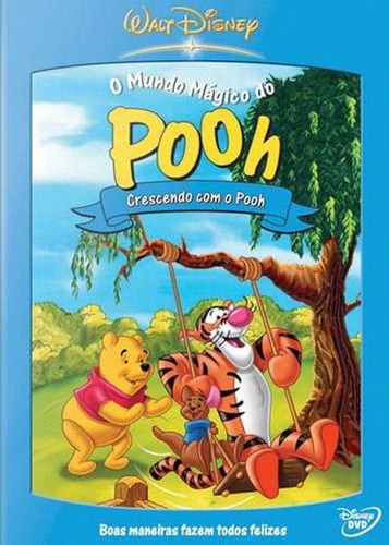 O Mundo Mágico Do Pooh - Crescendo Com O Pooh - Dvd
