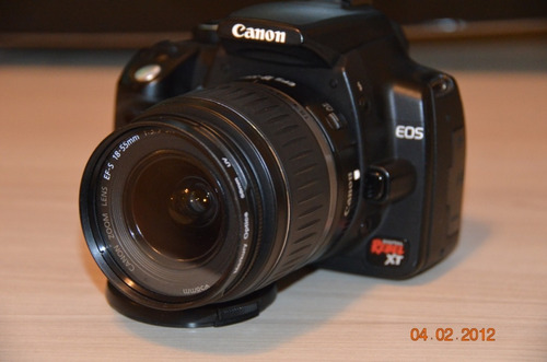 Canon Eos Rebel Xt Com Lente Canon 18-55mm