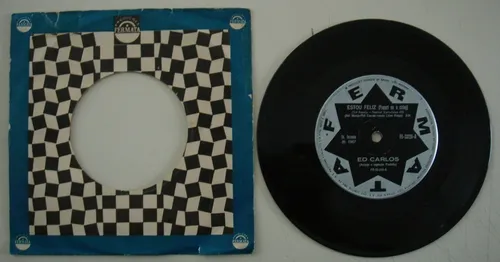 comprar Disco Compacto Simples -ed Carlos -estou Feliz -1967