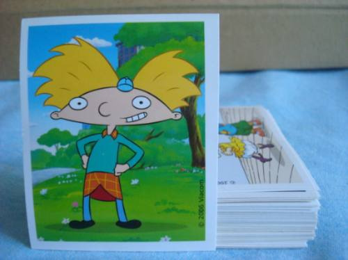 Lote Com 72 Figurinhas Do Album Nickelodeon