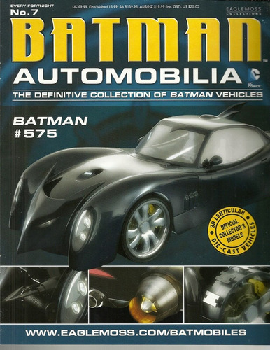 So O Fasciculo Automobilia Batman N° 575 - Bonellihq Cx438