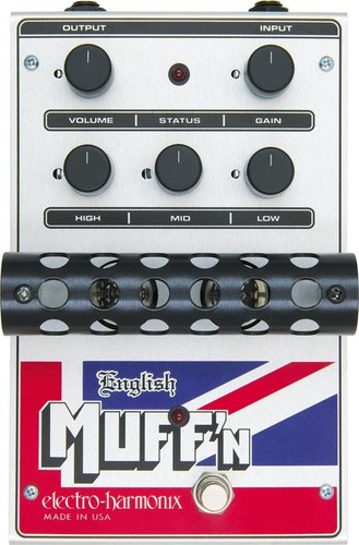 Pedal Electro-harmonix English Muff´n Tube Distorsion Preamp