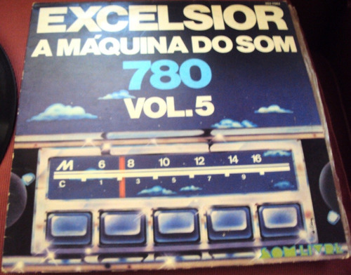 159 Mvd- Lp 1977- Excelsior- A Máquina Do Som Vol 5- 780