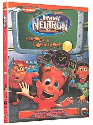 Dvd Jimmy Neutron Fusões E Confusões Original Impecável