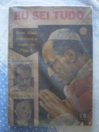 Revista Eu Sei Tudo Nº 07 -dezembro De 1958