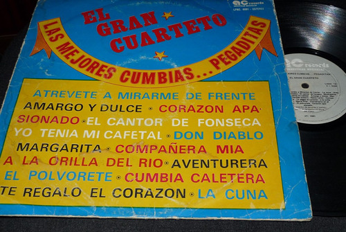 Jch- El Gran Cuarteto Cumbias Lp Vinilo