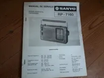 Comprar Manual De Serviço De Radios Sanyo Portateis