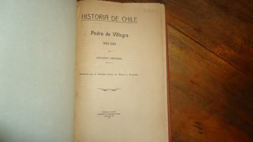 Historia De Chile Pedro De Villagra