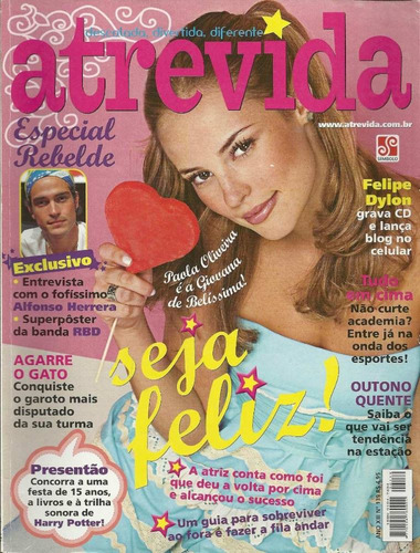 Revista Teen Atrevida 139 - Simbolo - Bonellihq Cx347 F18