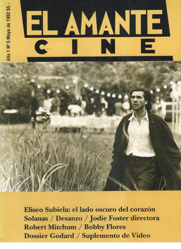 Revista / El Amante ( Cine ) N° 5 - 67 Lote X 2