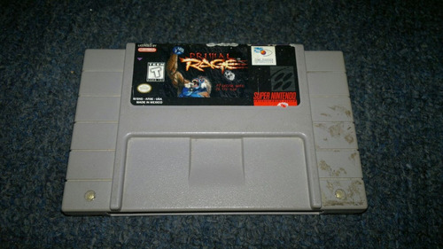 Primal Rage Para Super Nintendo Snes,excelente Titulo