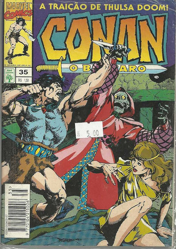 Conan O Barbaro 35 - Abril - Bonellihq Cx07 B19