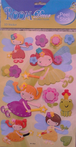 Vinil Vinilos Viniles Oso Sticker Infantiles 3d Pack De Dos
