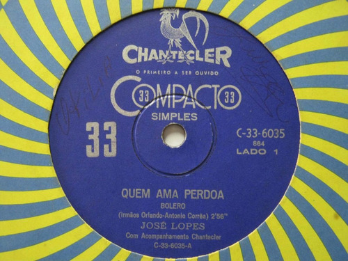 Jose Lopes Compacto Quem Ama Perdoa Juramento De Amor