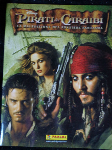 Album Pirati Dei Caraibi -  Panini 2006