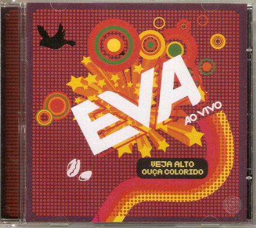 Cd Banda Eva - Ao Vivo Veja Alto Ouça Colorido 