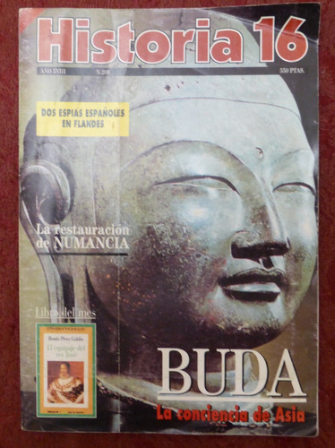 Revista Historia 16 Nº 209 Buda - Numancia - Revista Epañola