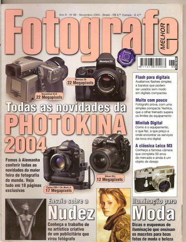 Fotografe Melhor - Photokina 2004/ Iluminação Para Moda