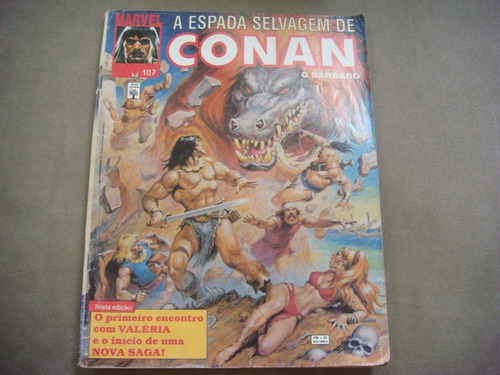 Revista Conan O Barbaro - Numero 107 - Ano 1993