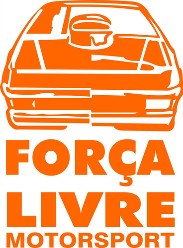 Adesivos - Carro Arrancada Força Livre Opala Maverick