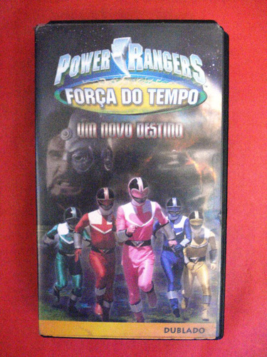 Power Rangers Força Do Tempo Vhs