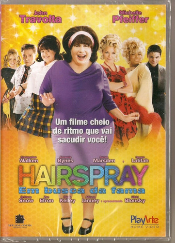 Dvd Hairspray - Em Busca Da Fama 