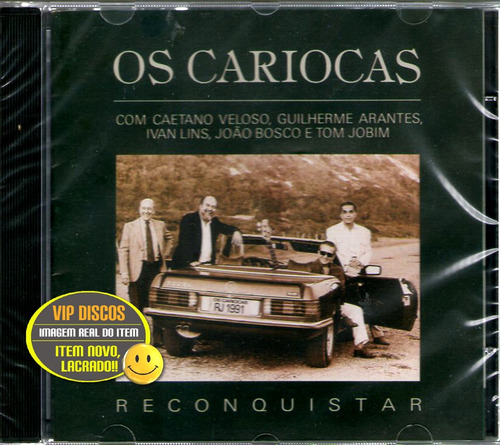 Cd Os Cariocas Reconquistar Com Tom Jobim Ivan Lins Lacrado