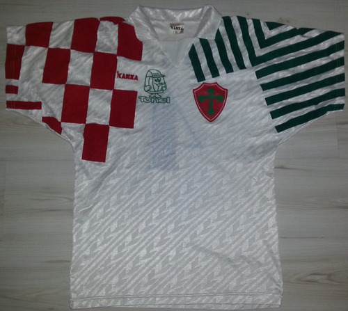 Rara Camisa Away De Jogo Portuguesa Kanxa G - Tonel Skol