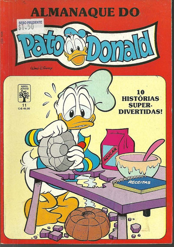 Almanaque Do Pato Donald 11 - Abril - Bonellihq Cx218 N20