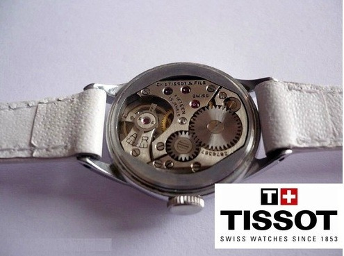 Tissot-swiss Made - Feminino - Vintage De 1952