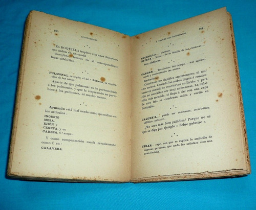 Imagen 5 de 6 de Apuntaciones Lexicográficas Miguel De Toro Gisbert Castellan