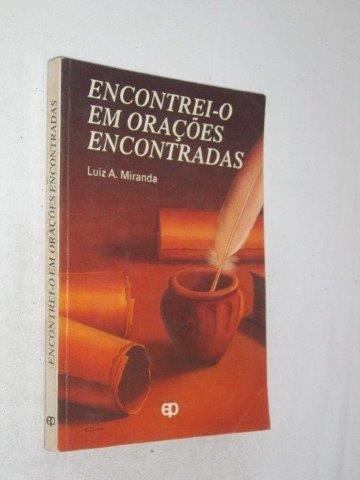 Encontrei-o Em Orações Encontradas - Religioso