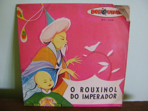 Compacto Antigo Lp Vinil O Rouxinol Do Imperador