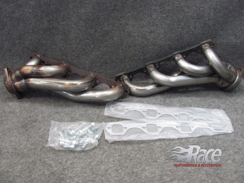 Mustang 79-93 302, 5.0 Headers Cortos Acero Natural 1 5/8