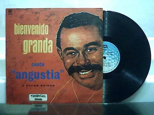 Lp Bienvenido Granda Canta Angustia Otros Exitos Disco Vinil - R$ 39,77