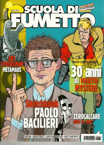 Revista Scuola Di Fumetto N° 82 - Italiana  Bonellihq Cx432 