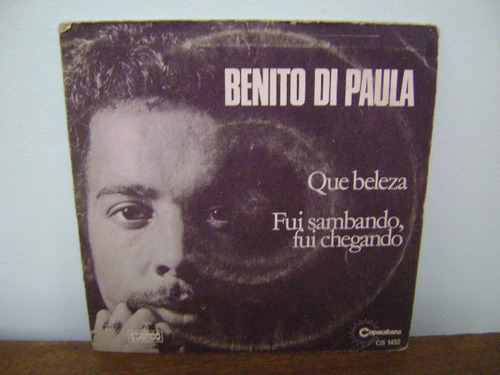 Disco Compacto Vinil Benito Di Paula Que Beleza 1974