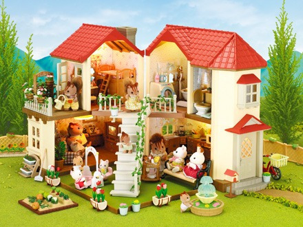 Sylvanian Families Casa Da Cidade Com Luzes - 2753