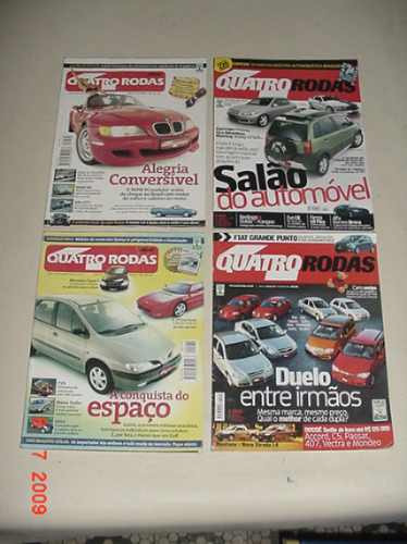 * 4 Revistas - Quatro Rodas - Todas Por R$ 20,00 *