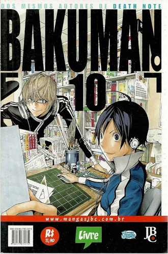 Bakuman 10 - Jbc - Bonellihq Cx218 N20