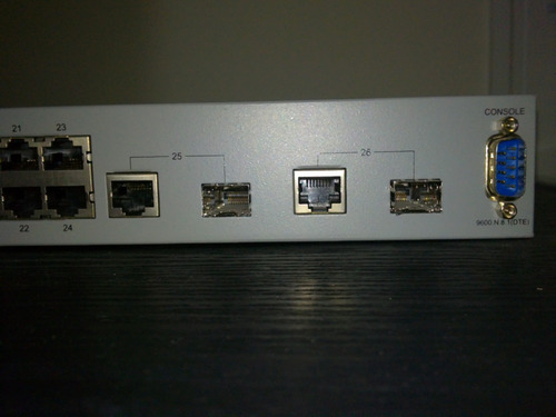 Switch 24 Portas Allied Telesyn Ethernet At-fs750-24