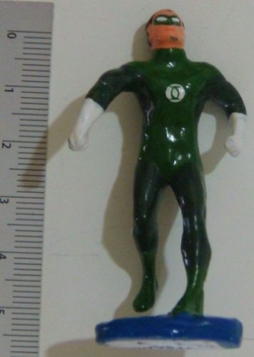= Lanterna Verde Chumbo Pintado A Mão Liga Da Justiça Batman