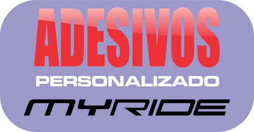 Adesivo Myride, My Ride, Carro Rebaixado Socado Dub