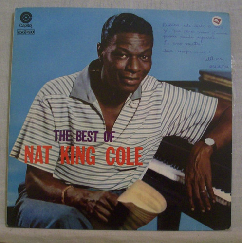 Lp Nat King Cole - The Best Of - Capitol - 1985