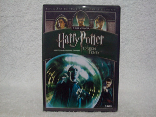 Dvd Duplo Original Harry Potter E A Ordem Da Fênix